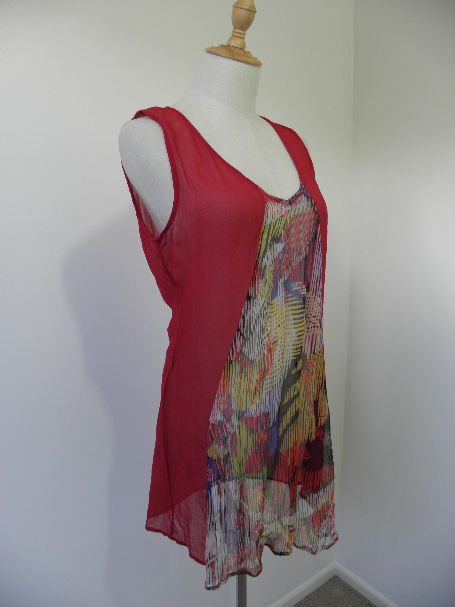 REDHEAD Silk ? Tunic 10 REDHEAD, image 2