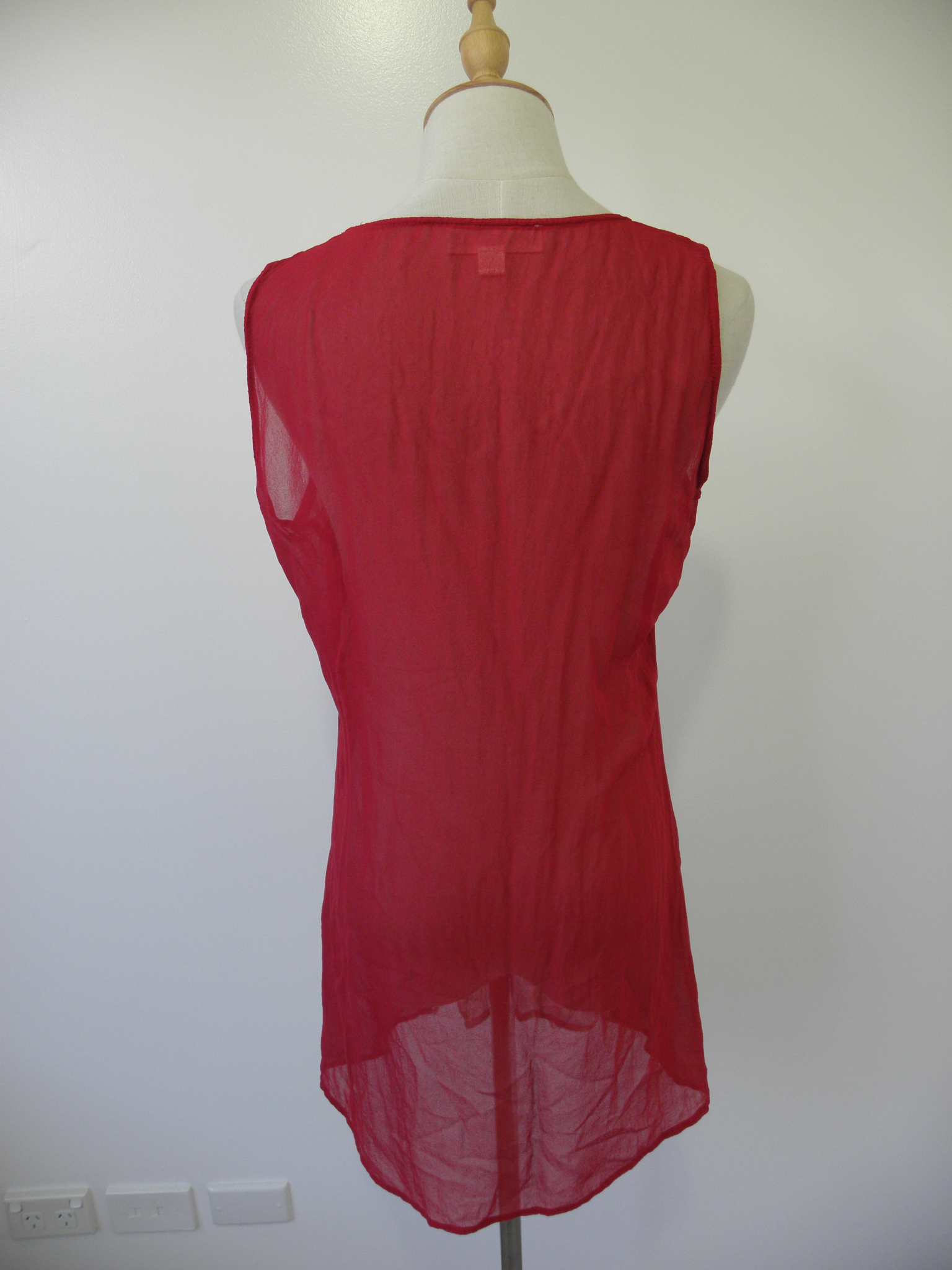 REDHEAD Silk ? Tunic 10 REDHEAD, image 3