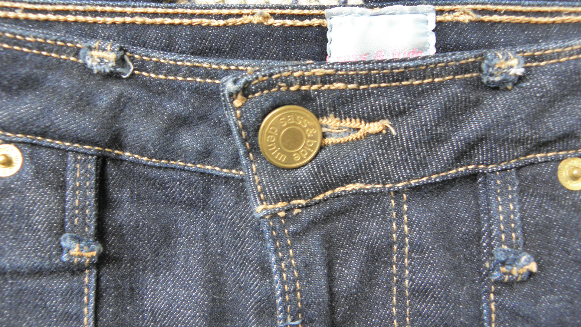Sass & Bide Blue Jeans size 8, image 5