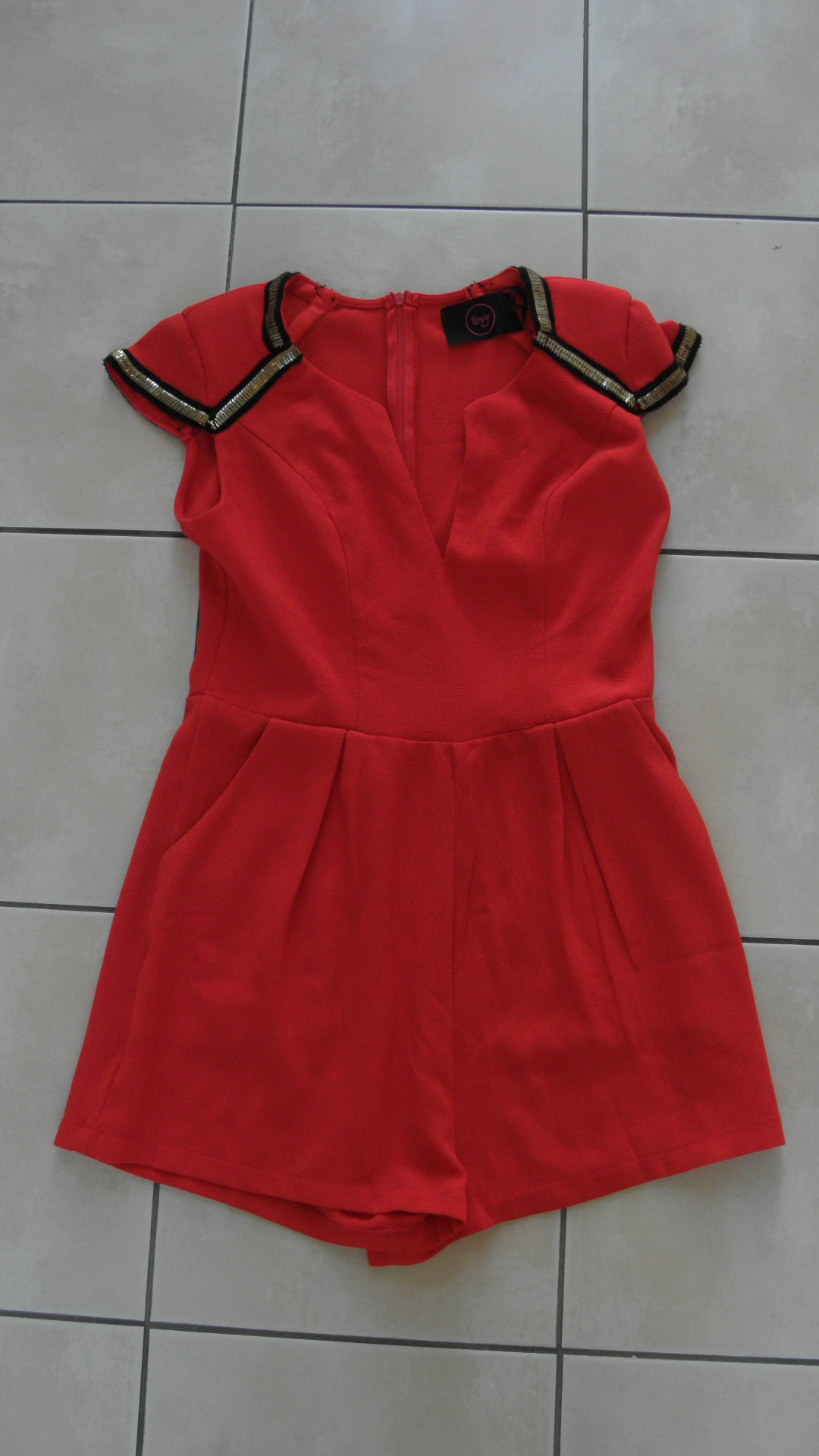 Lippy Playsuit Romper Size 12, image 2
