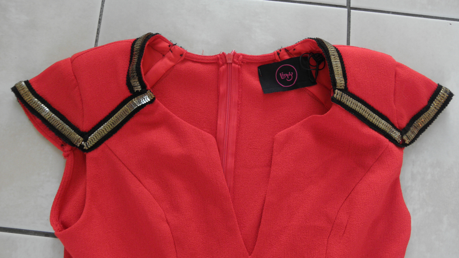 Lippy Playsuit Romper Size 12, image 3