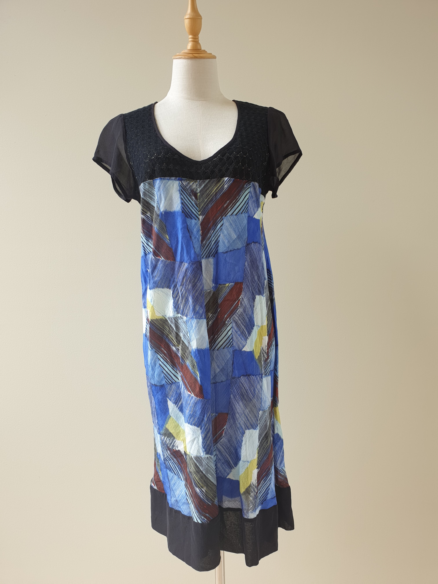 Verge Silk Blend Mystique Dress size 10, image 2