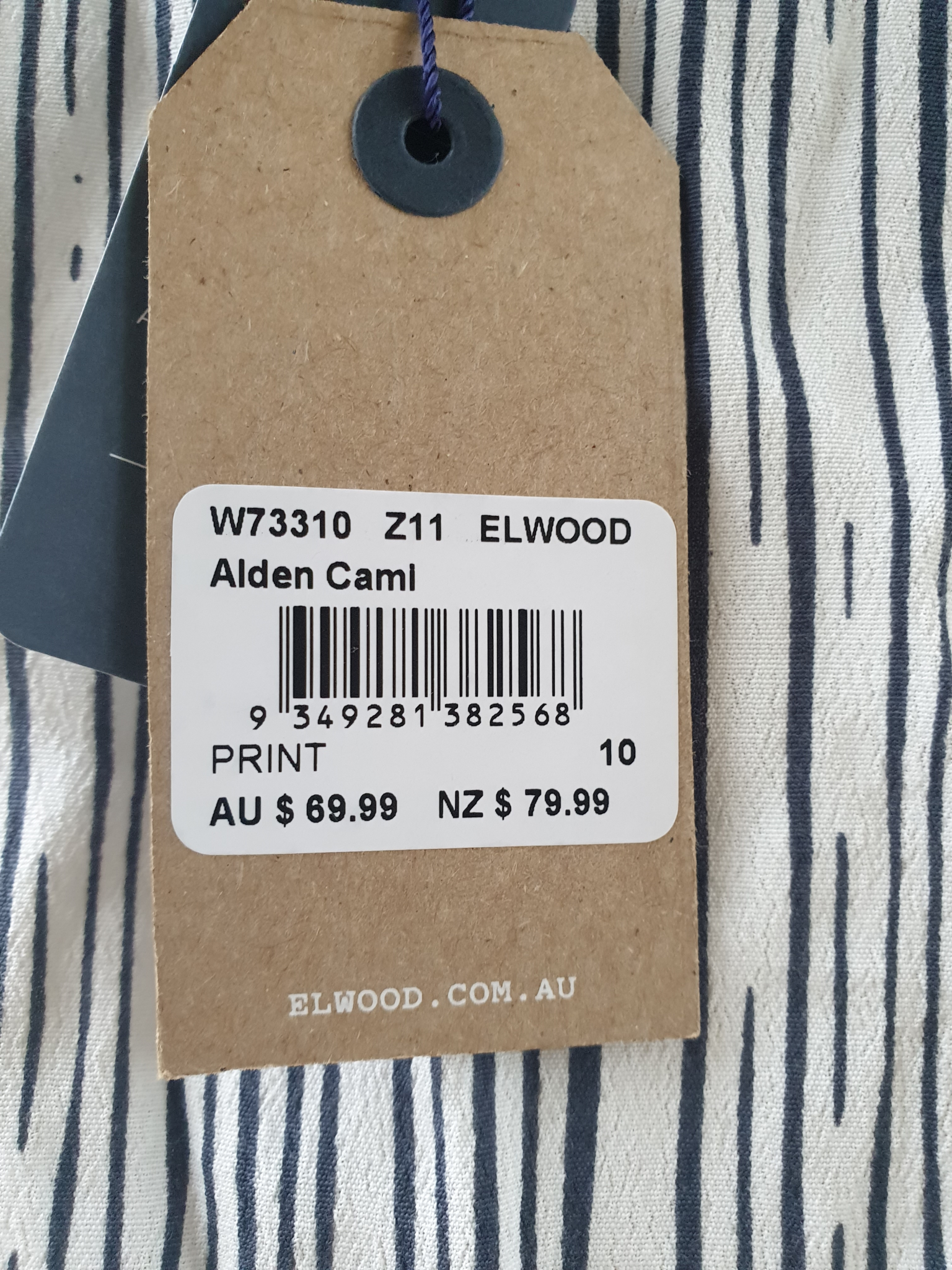 ELWOOD Cami Top 10 ELWOOD . NEW WITH TAG $79.99., image 5