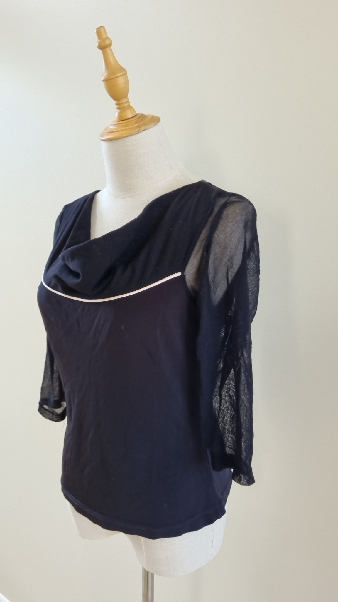 Judith Malcolm Black Top size 10, image 2