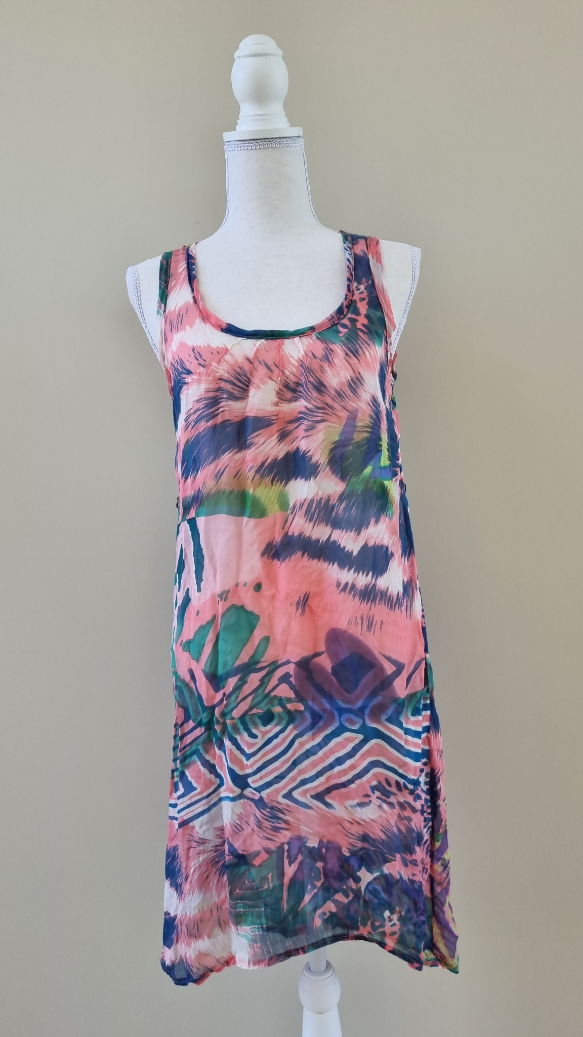 Bettie Monroe Silk Dress size XS, image 2