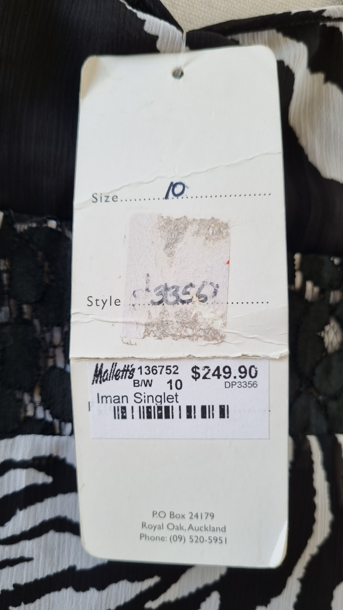 David Pond Top size 10. New wit tag $249.90., image 5