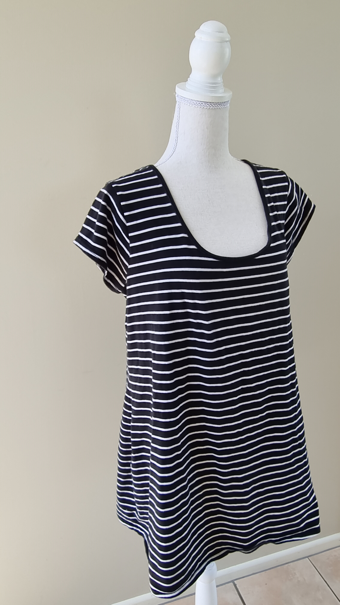 City Chic Black & White Top size M / 18, image 3