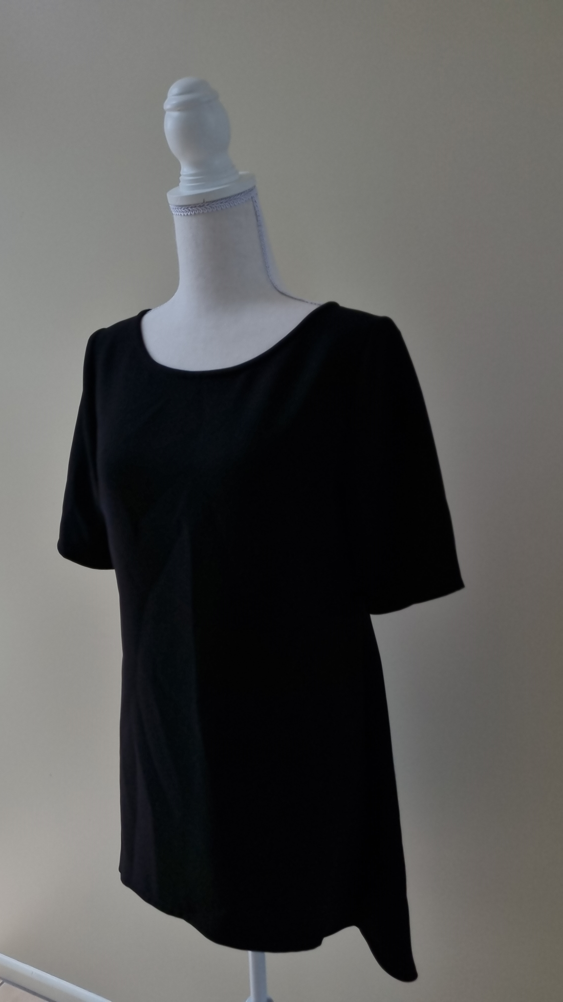 Jane Daniels Black Tunic Top size 10, image 2