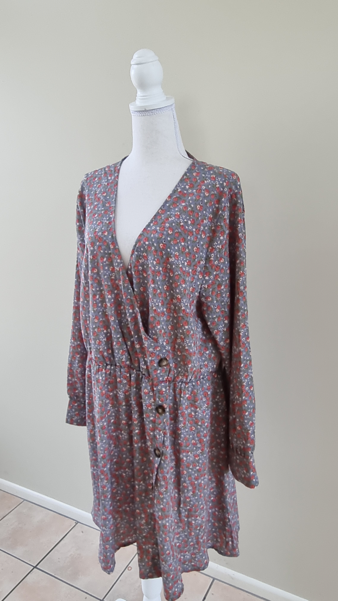 Shein Curve Floral Dress 2XL / 16, image 2