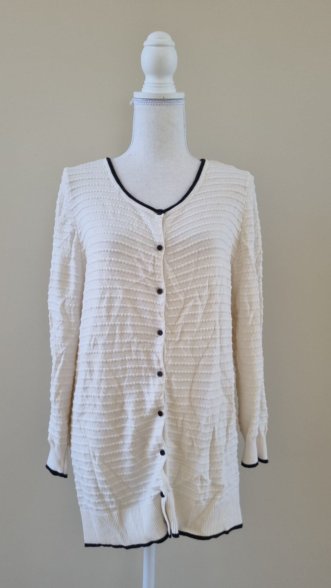 Oliver Black Cardigan size XL / 16