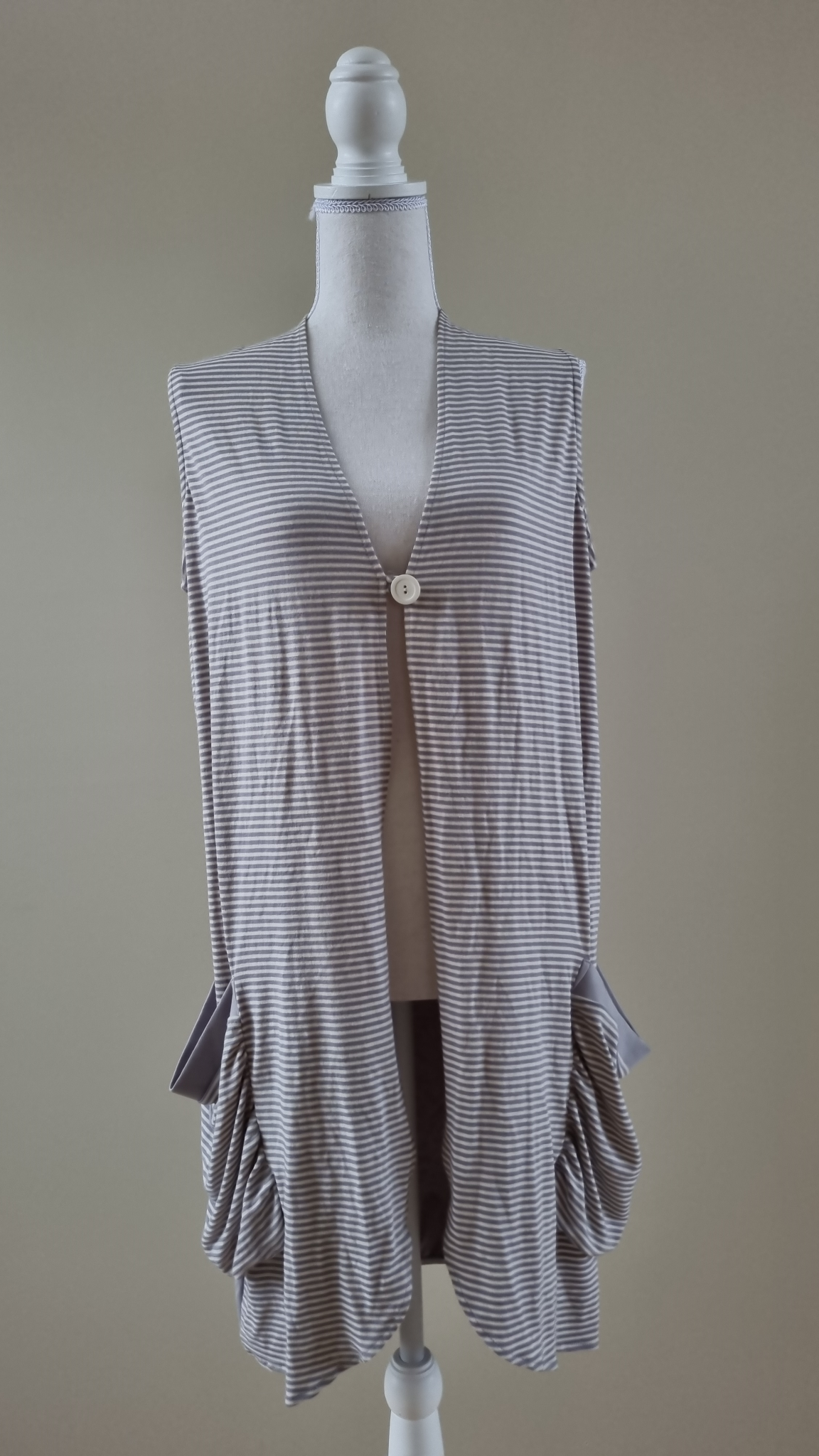 Cherry Blasko Tunic Vest Top Size 16