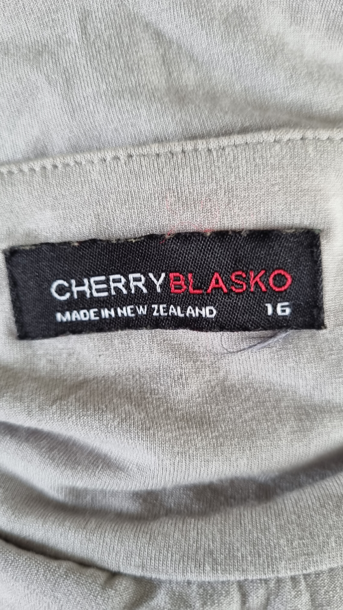 Cherry Blasko Tunic Vest Top Size 16, image 4