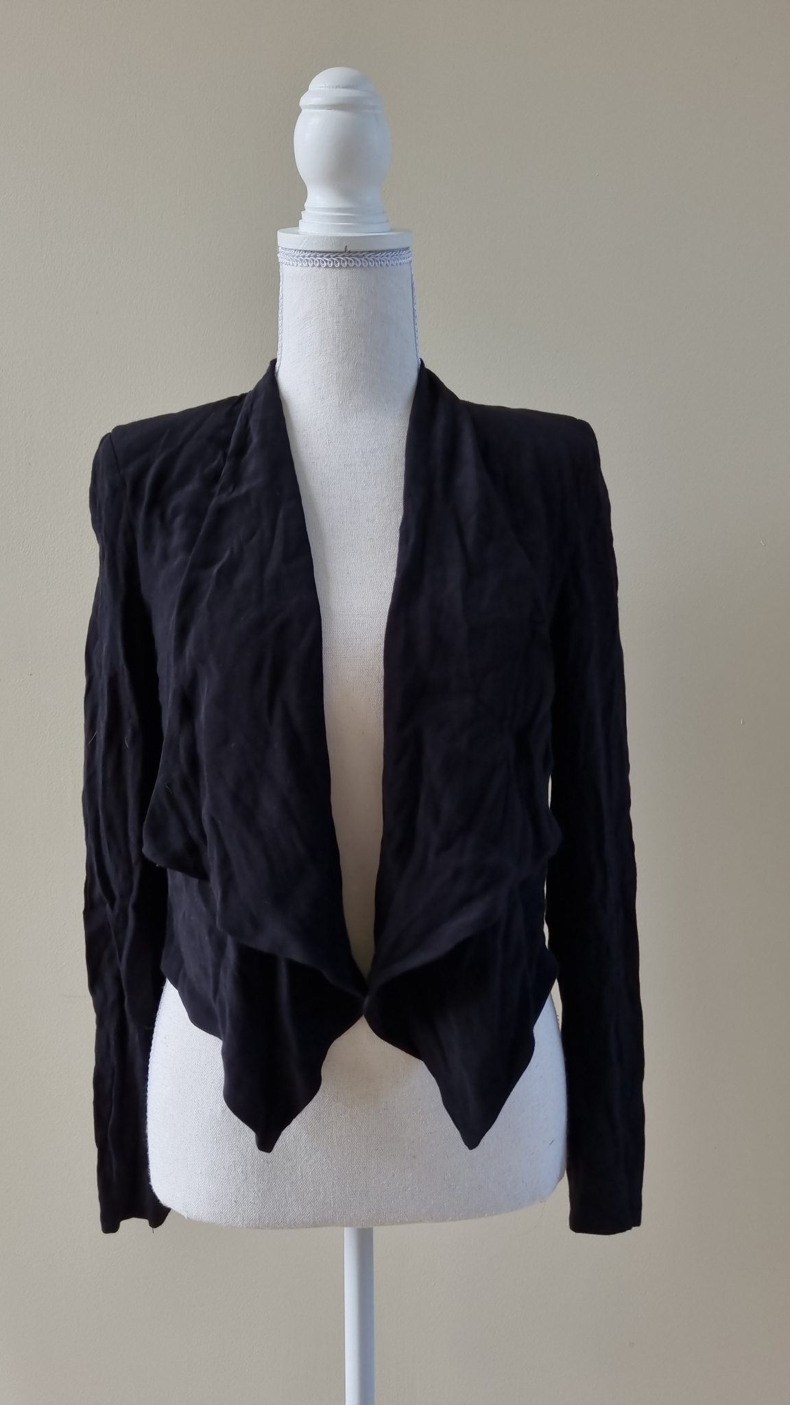 Ricochet Black Jacket Size 10