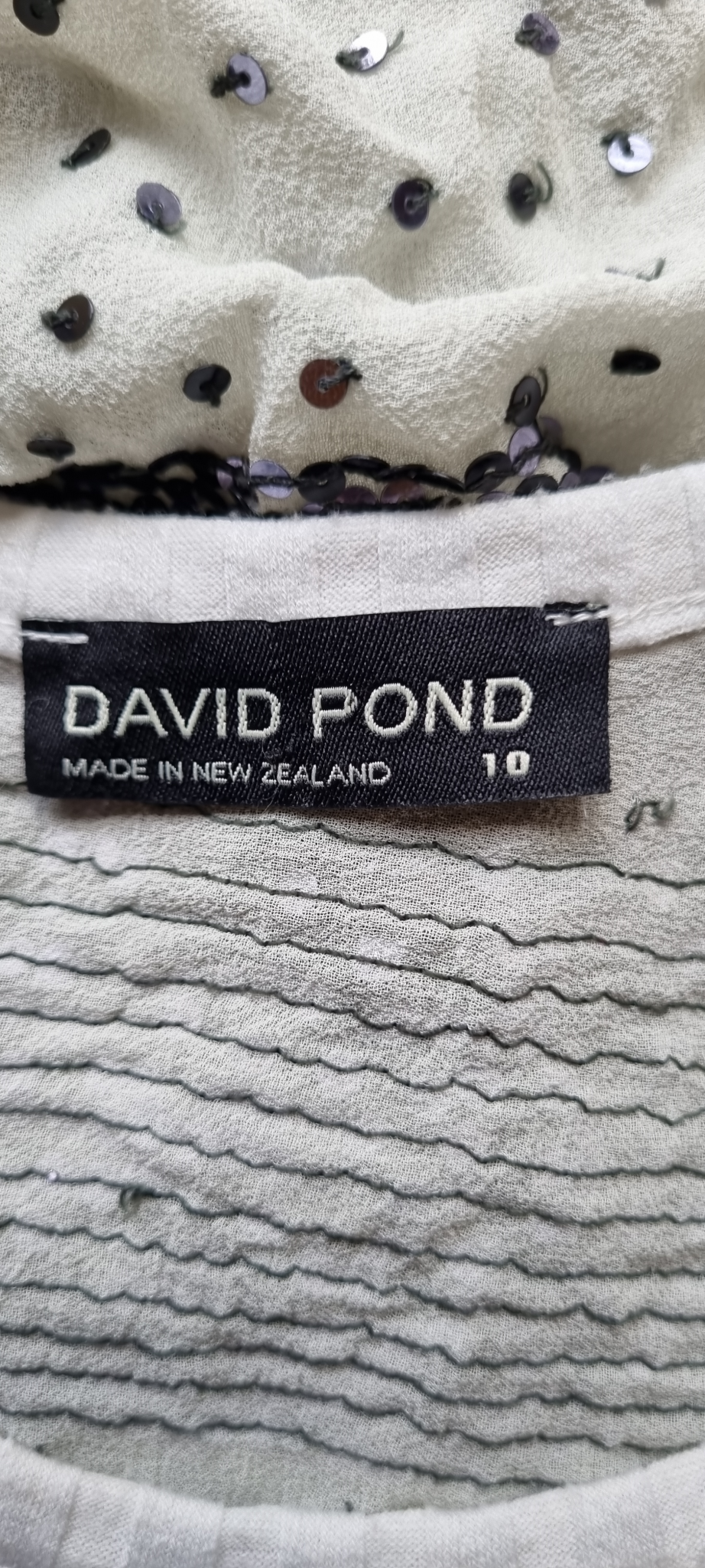 David Pond Silk Dress size 10, image 7