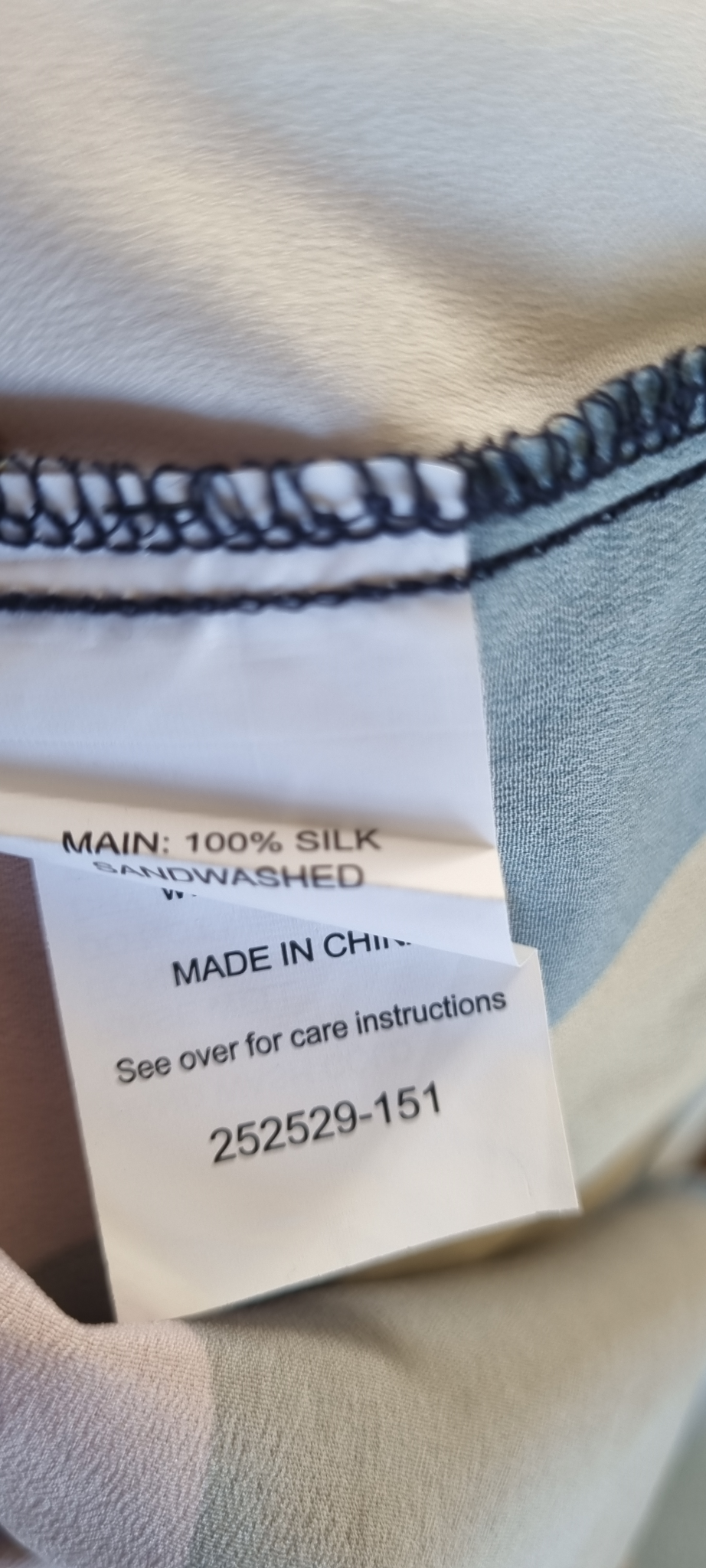 Grace Hill Silk Tunic Shirt size 16, image 4