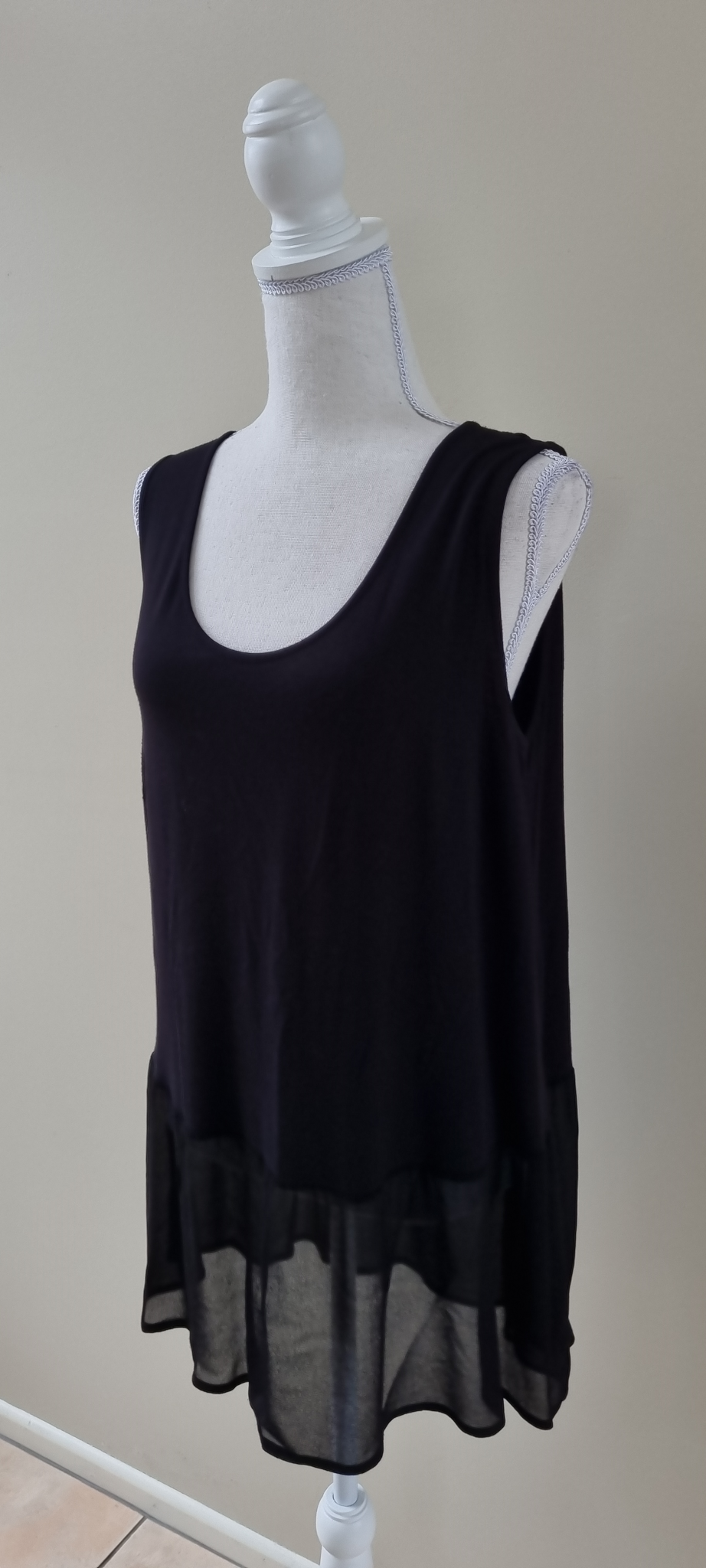 Verge size M Black Hudson Tank Top, image 2