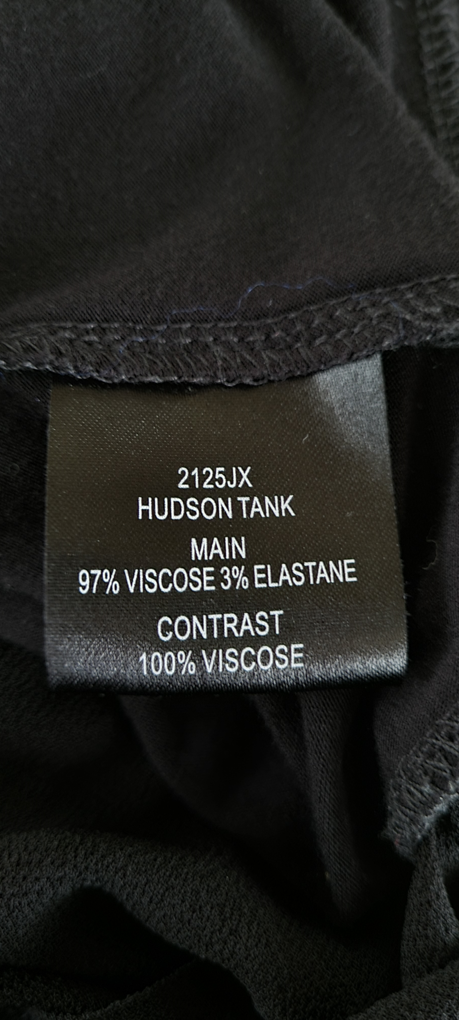 Verge size M Black Hudson Tank Top, image 4