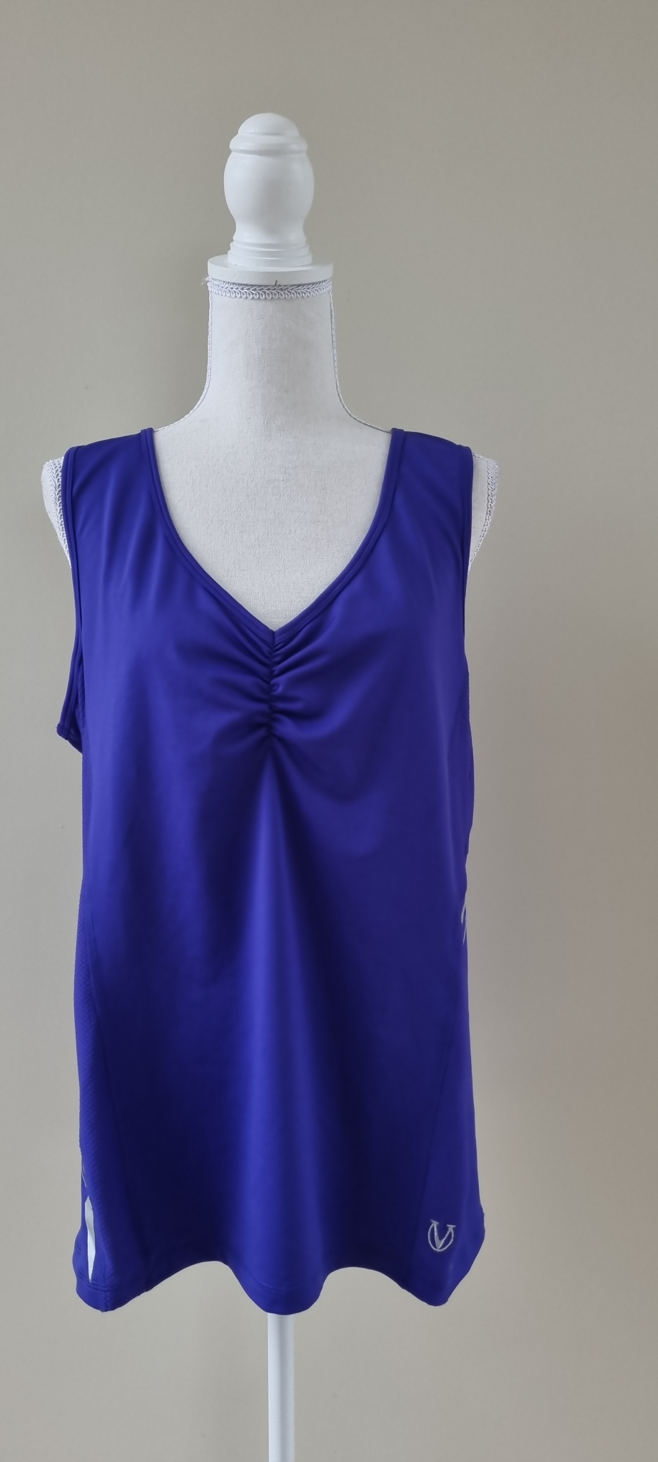 Virtu Active Blue Active Wear Top size M / 18, image 2