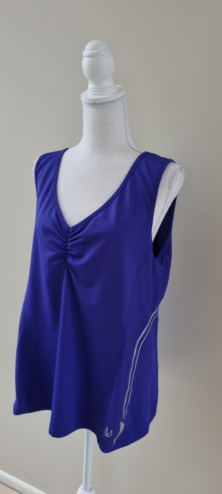 Virtu Active Blue Active Wear Top size M / 18, image 3