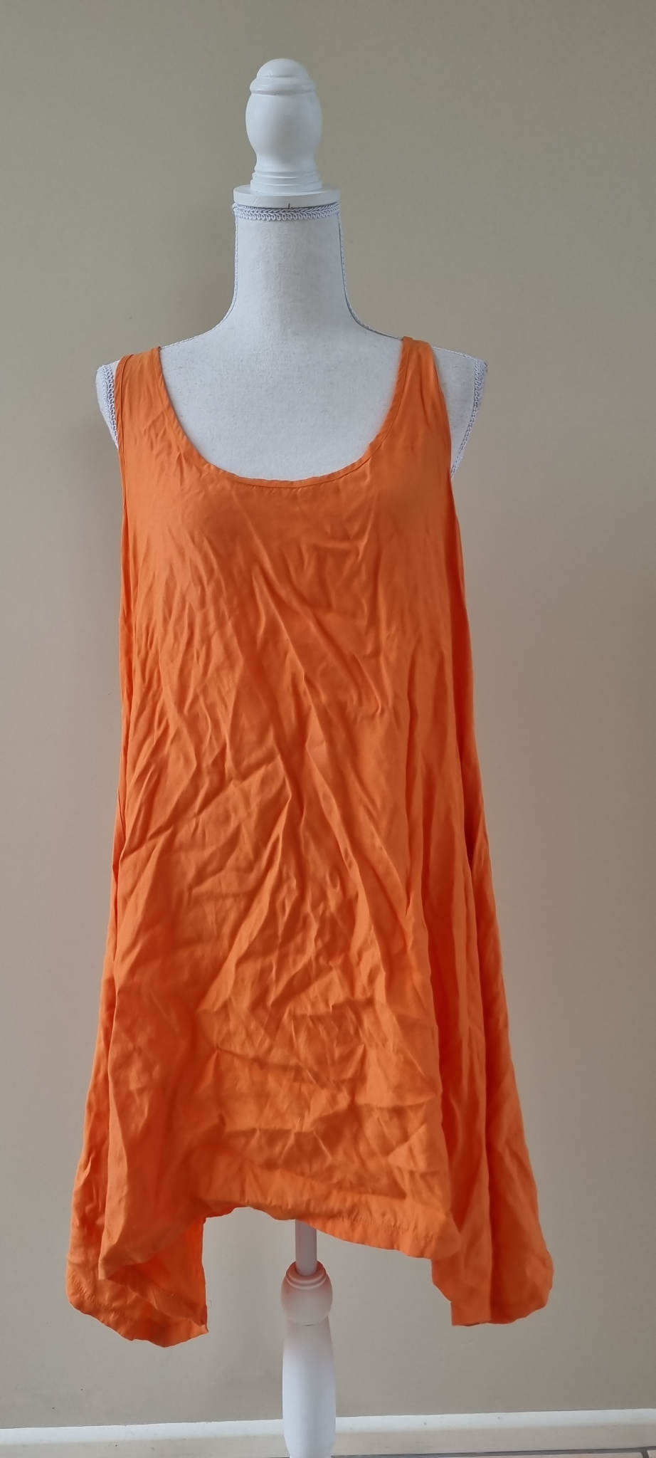 E Designed Orange Dress 16