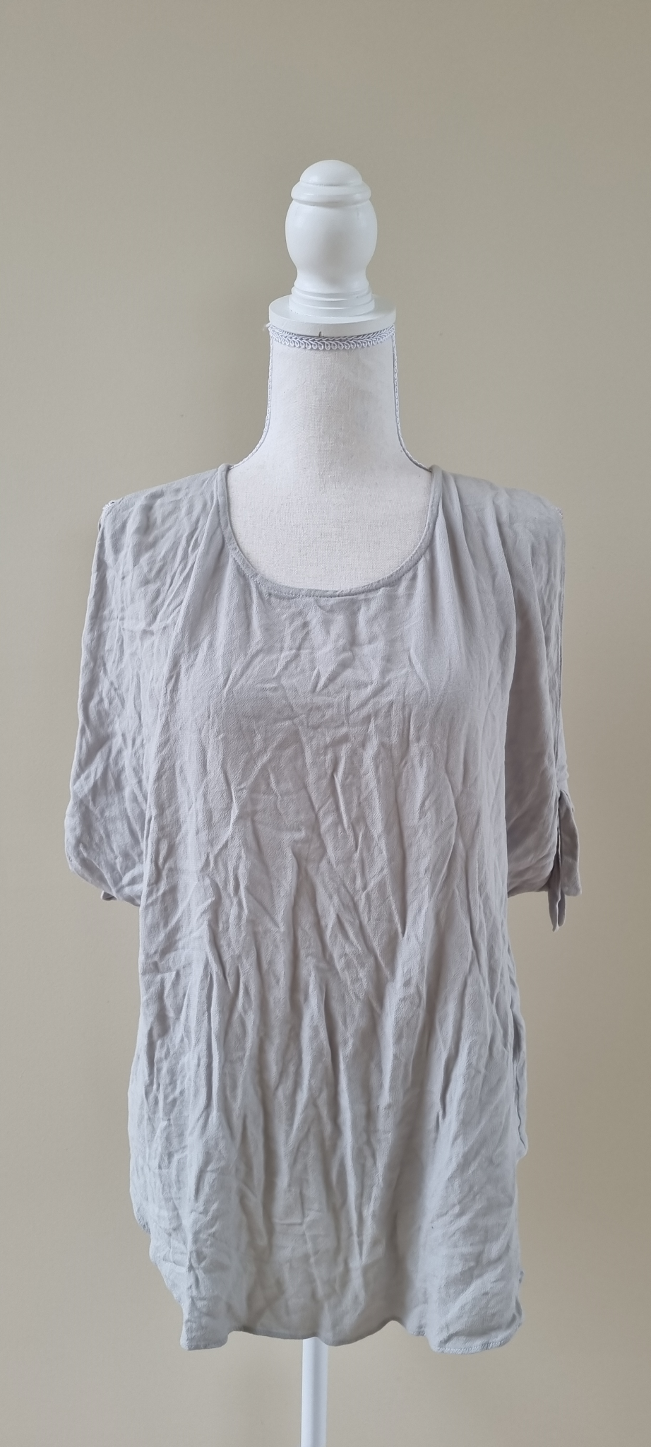 Whistle Pale Grey Top Size 14, image 2