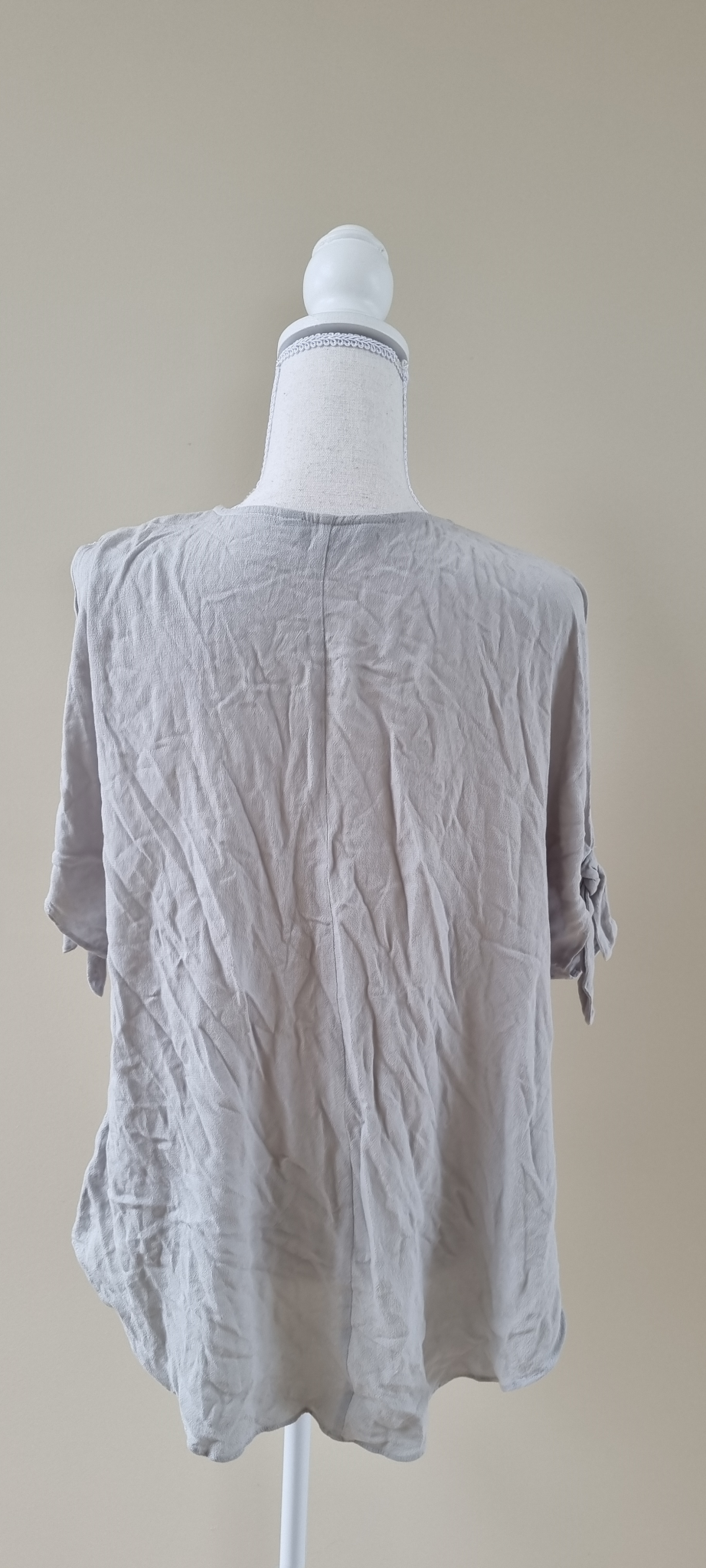 Whistle Pale Grey Top Size 14, image 4