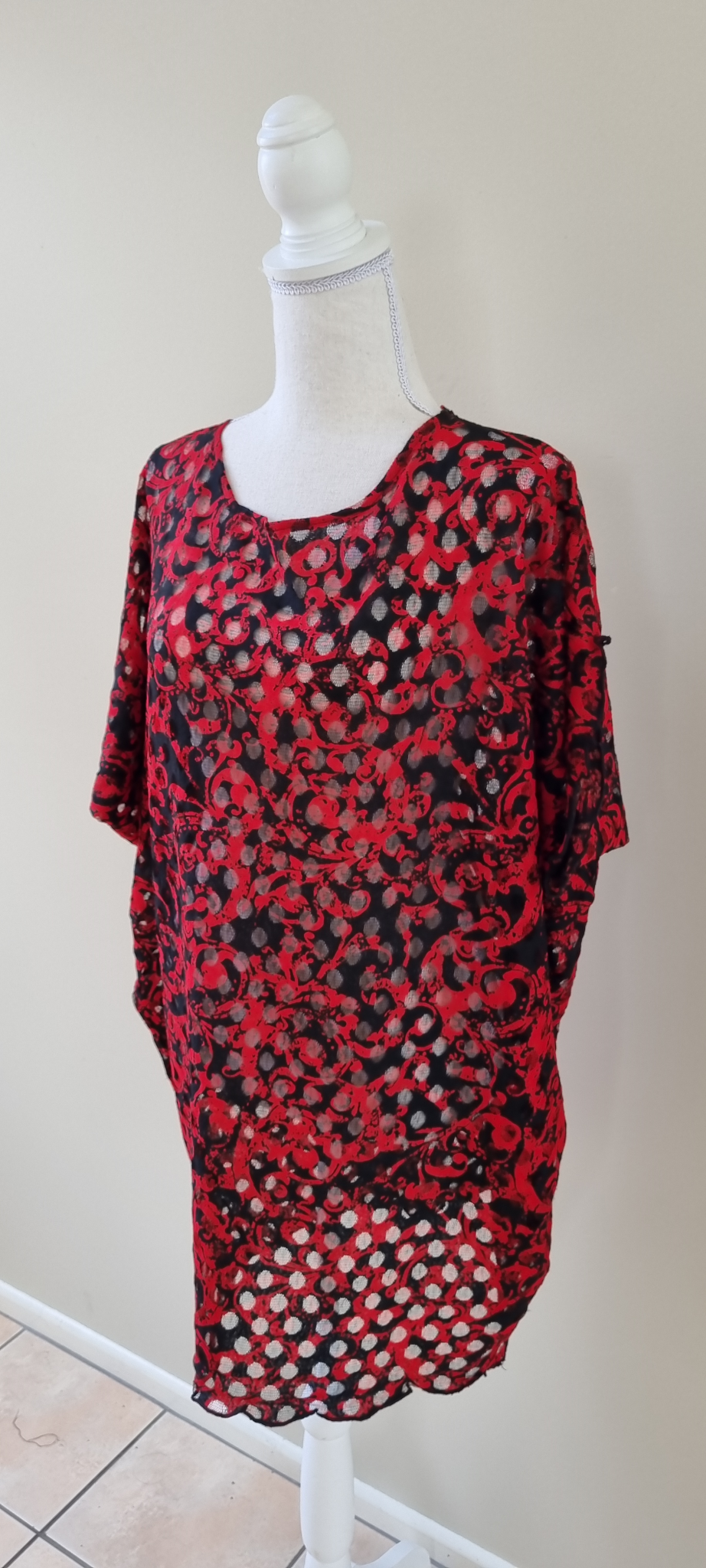 Stichbury Lacy Tunic Top size 14, image 3
