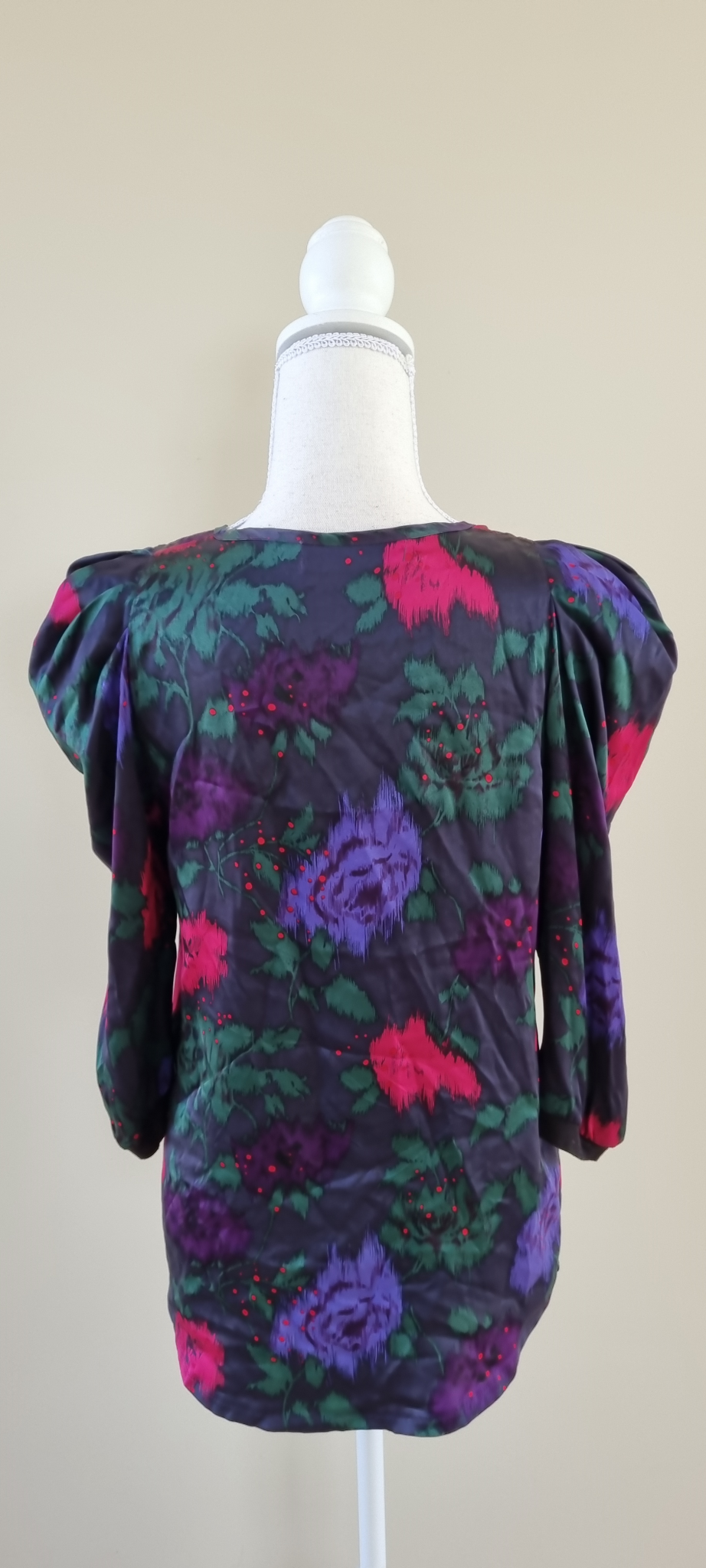 Andrea Moore Silk Top size 10, image 4