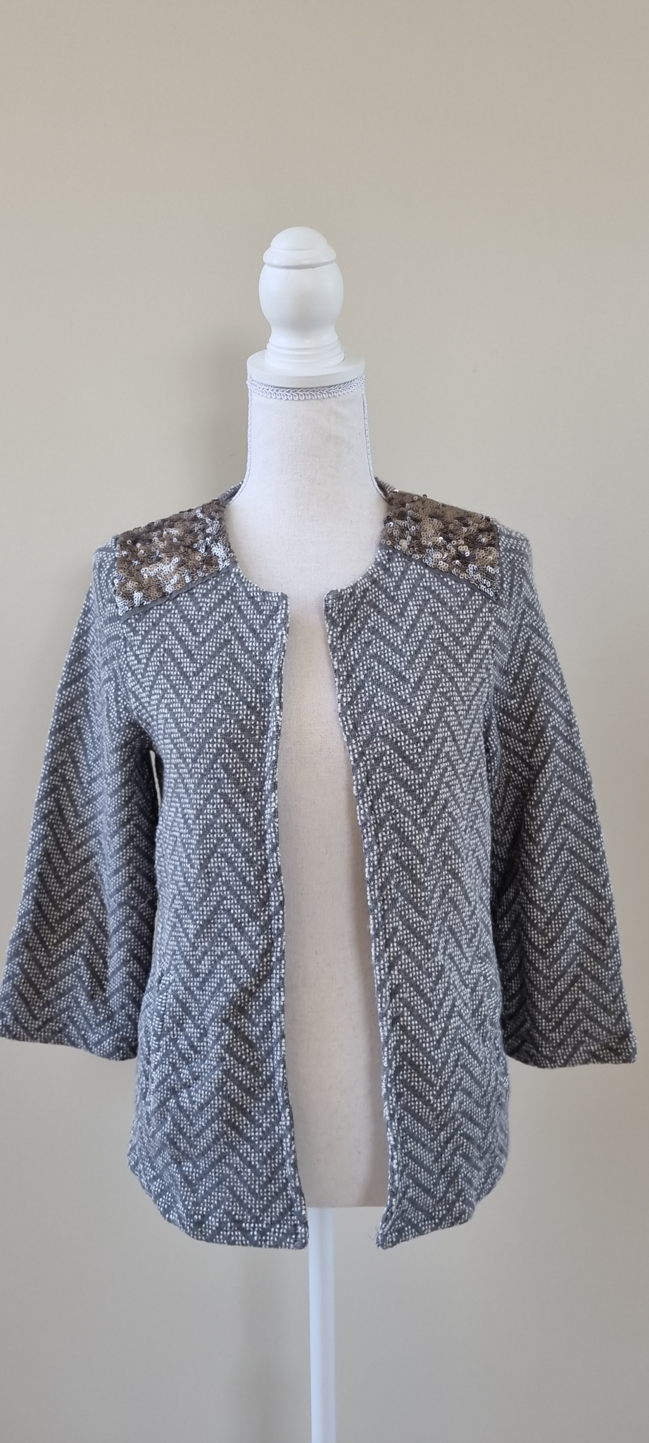 Monsoon Wool Blend Jacket size 12
