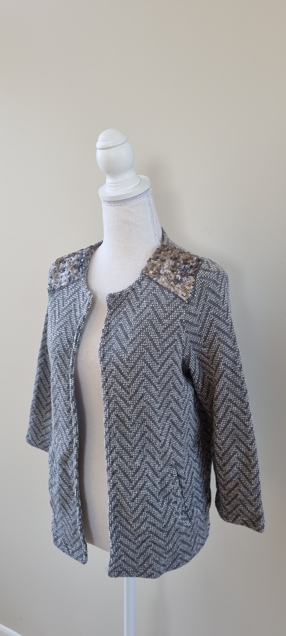 Monsoon Wool Blend Jacket size 12, image 2