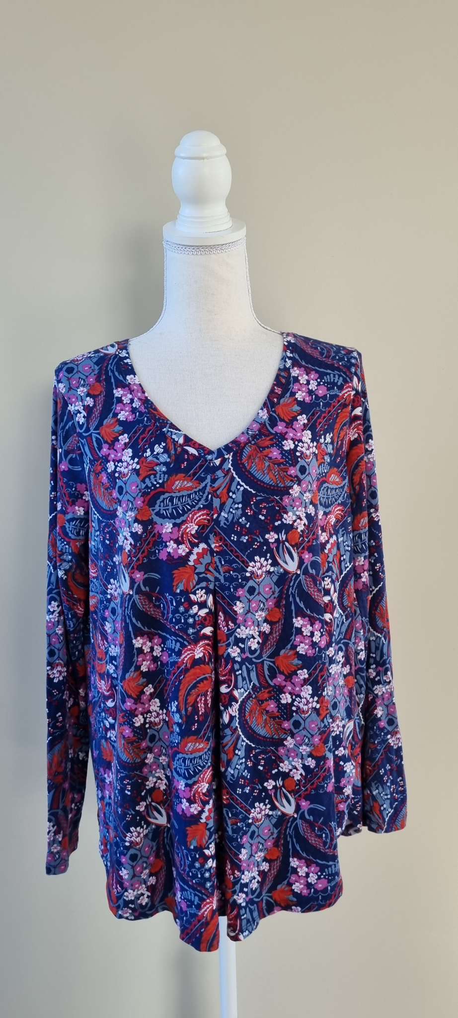 Blue Illusion Top