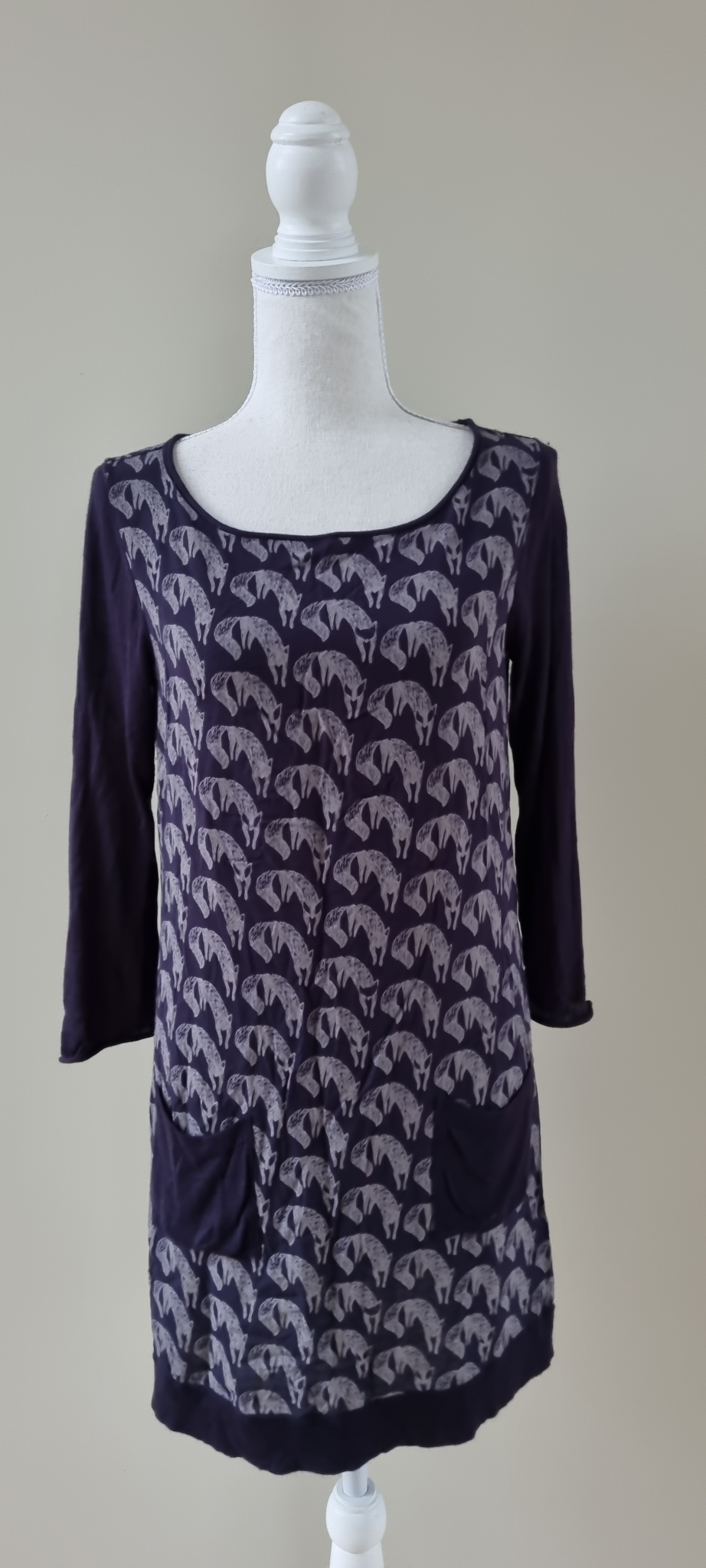 White Stuff Fox Design Dress 10