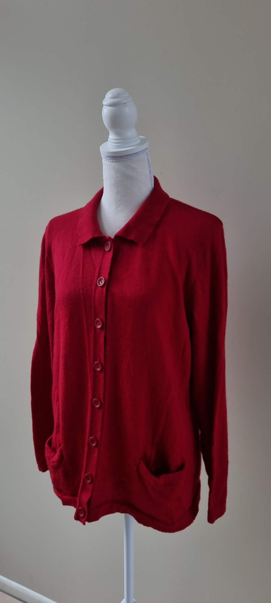 Xquisite NZ Wool Cardigan size L / 14, image 2