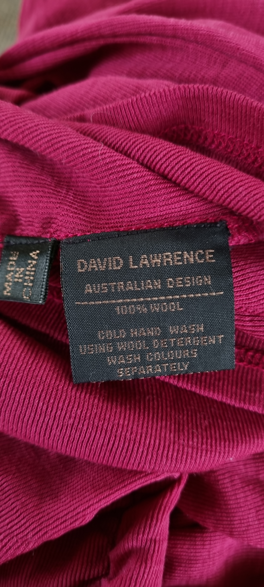 David Lawrence Wool Top S, image 4