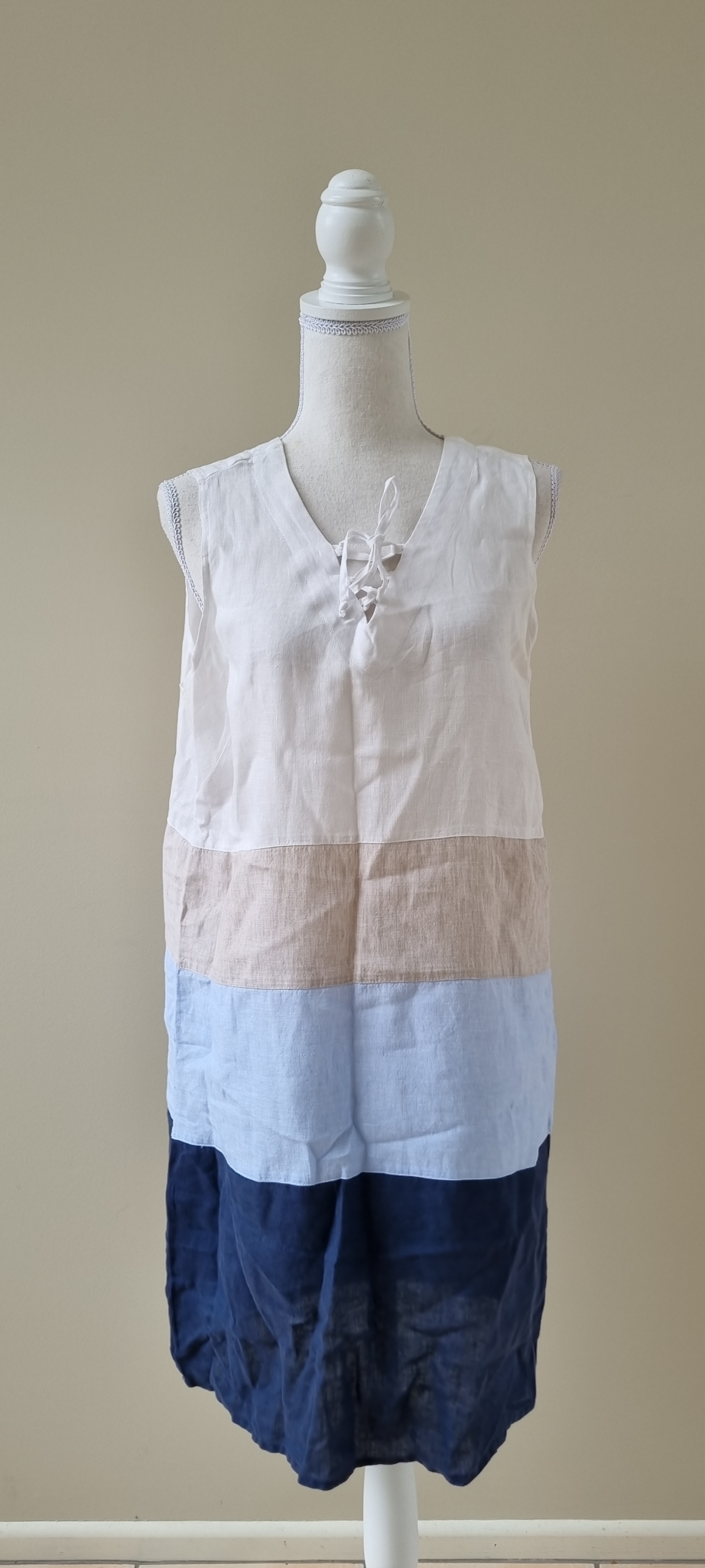 Pingpong Linen Dress Size 12
