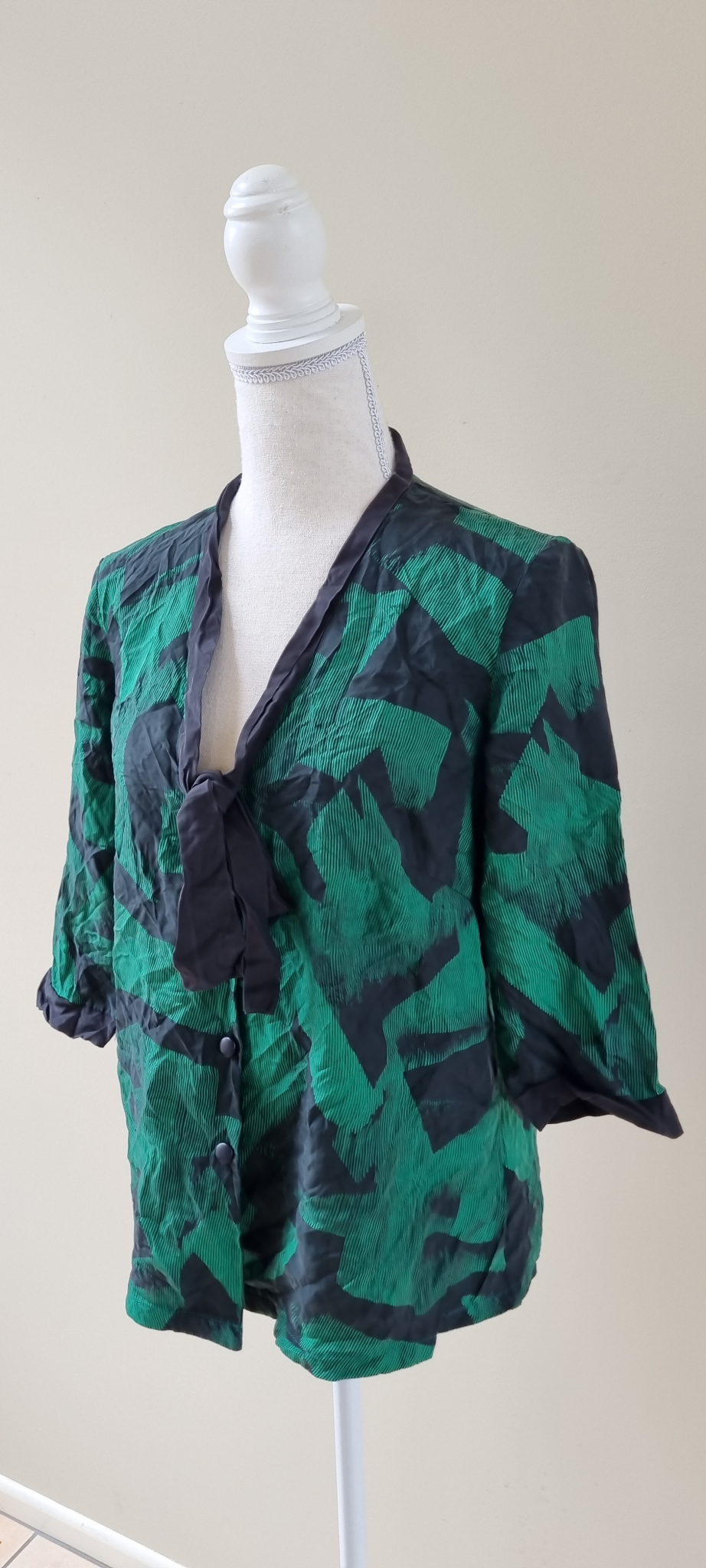 Silk Tunic Shirt size 10, image 3