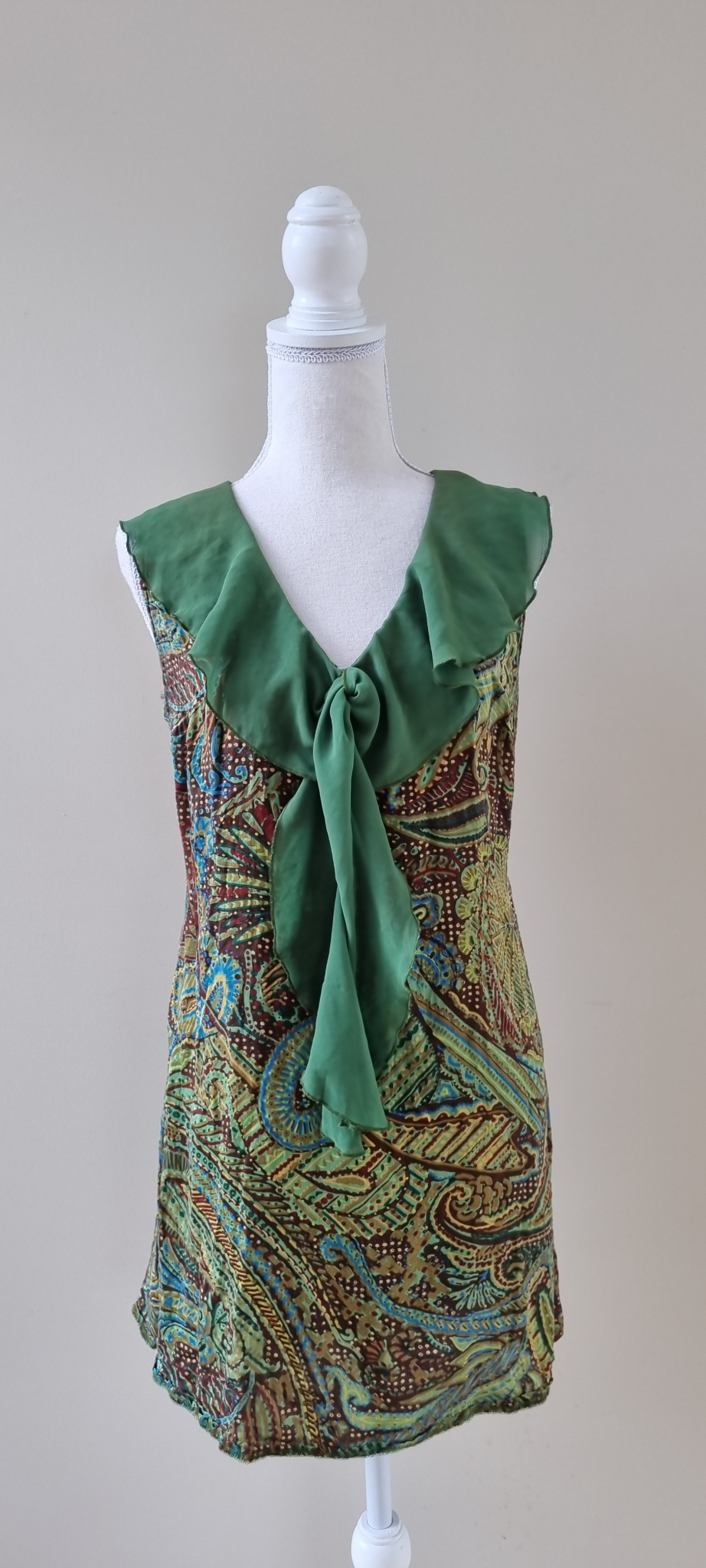 Redhead Silk Tunic Dress Size 14, image 2