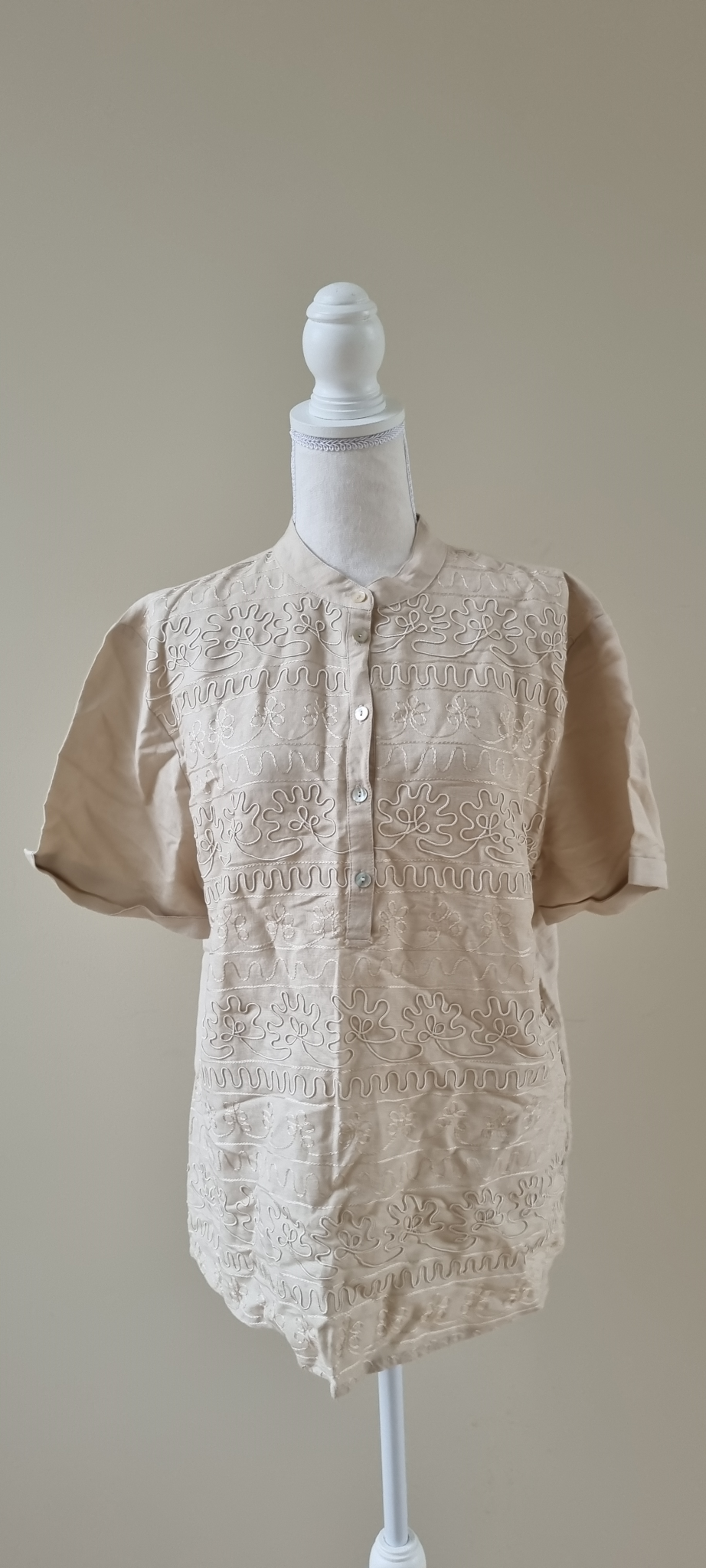 Together Linen Blend Top size 14