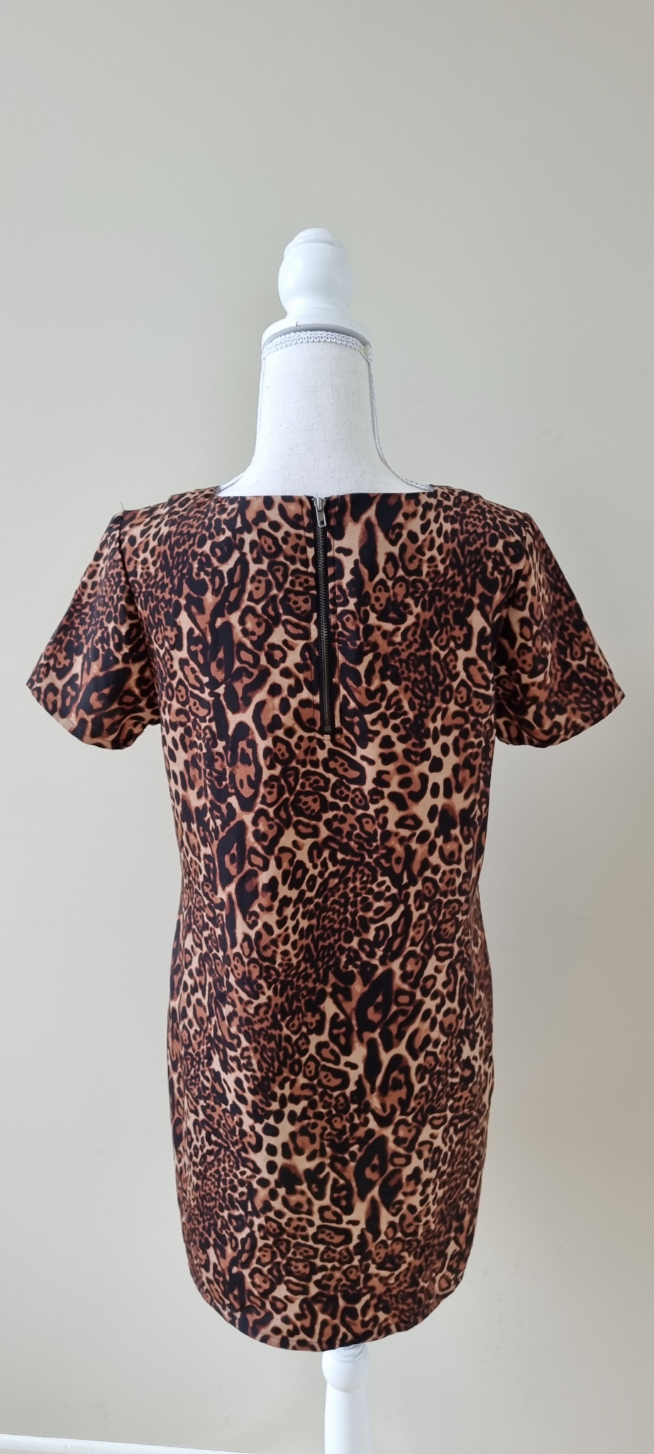 All About Eve Leopard Print Mini Dress Size 10, image 4
