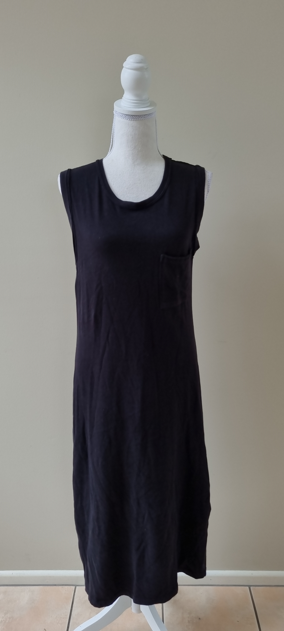 Max Black Maxi Dress XS