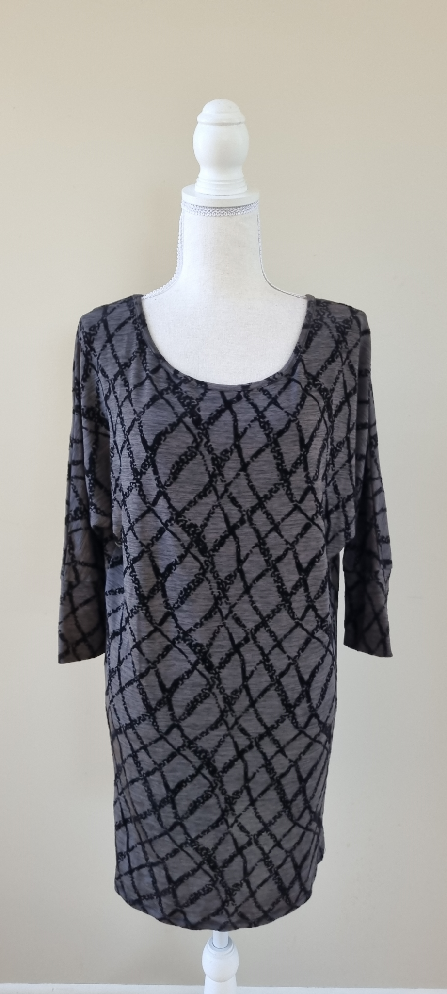 Grey and Black Dress 14