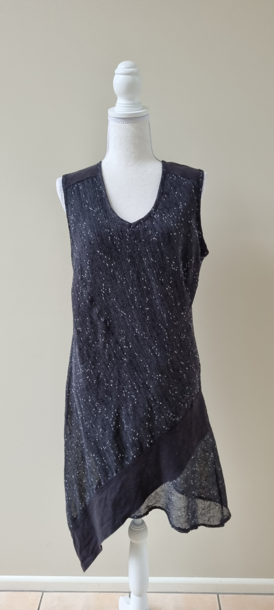TS Taking Shape Linen Blend Dress size 14