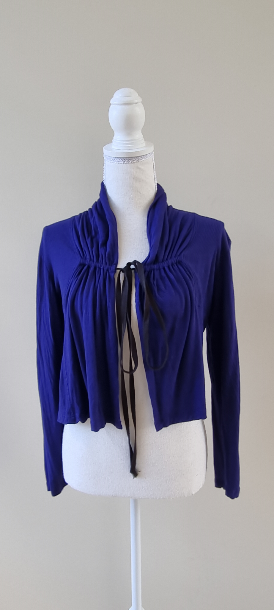 Anne Mardell Wool Blend Tunic Cardigan size 10
