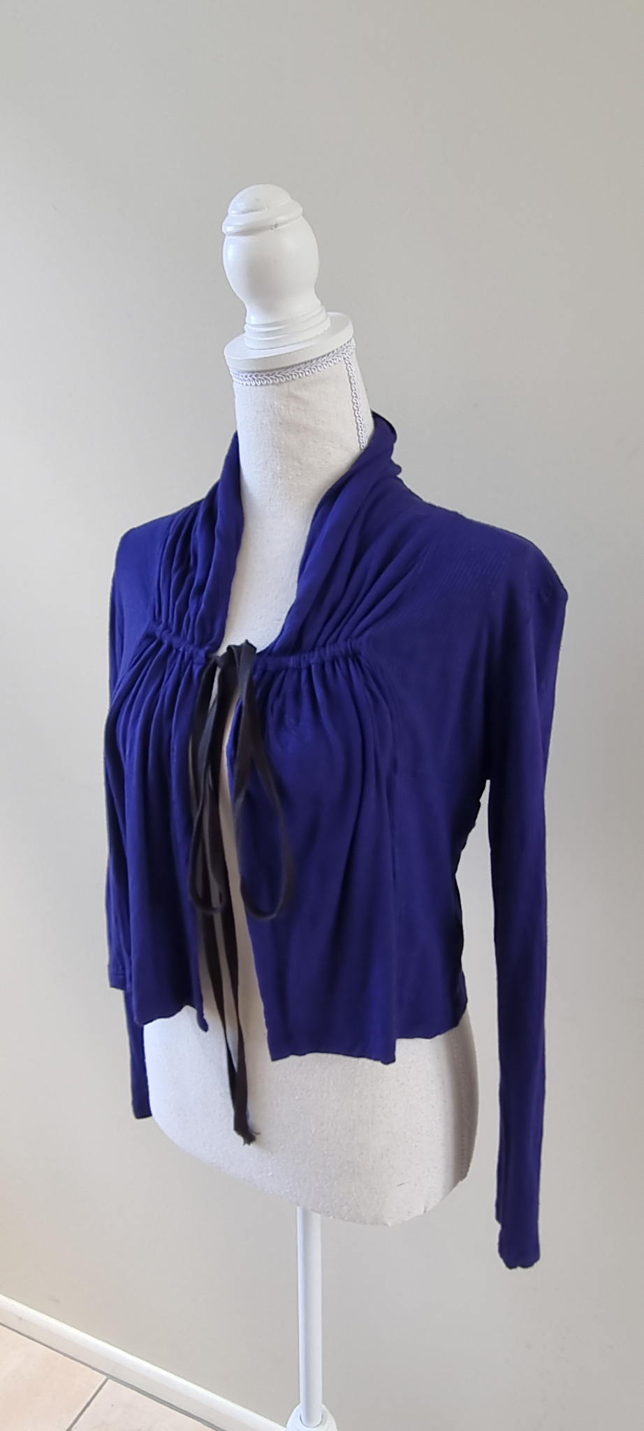 Anne Mardell Wool Blend Tunic Cardigan size 10, image 2