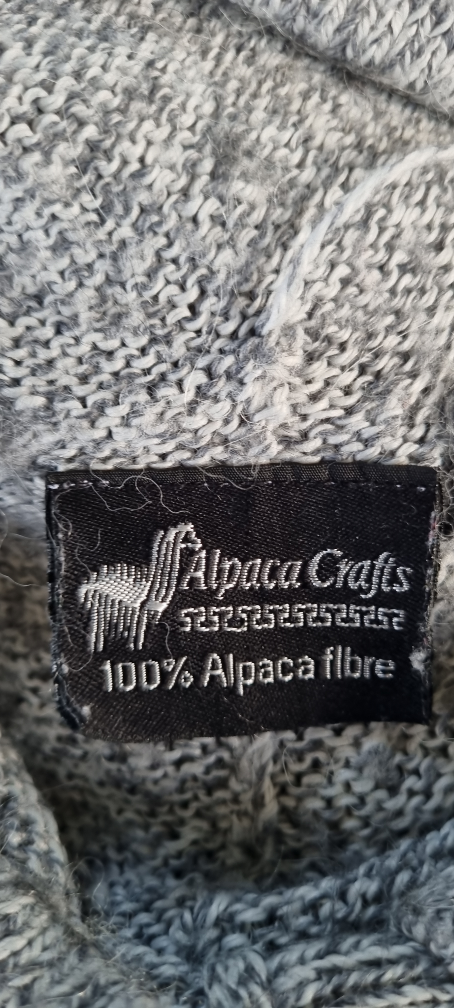 Alpaca Crafts Alpaca Hooded Poncho Cape size 14, image 4