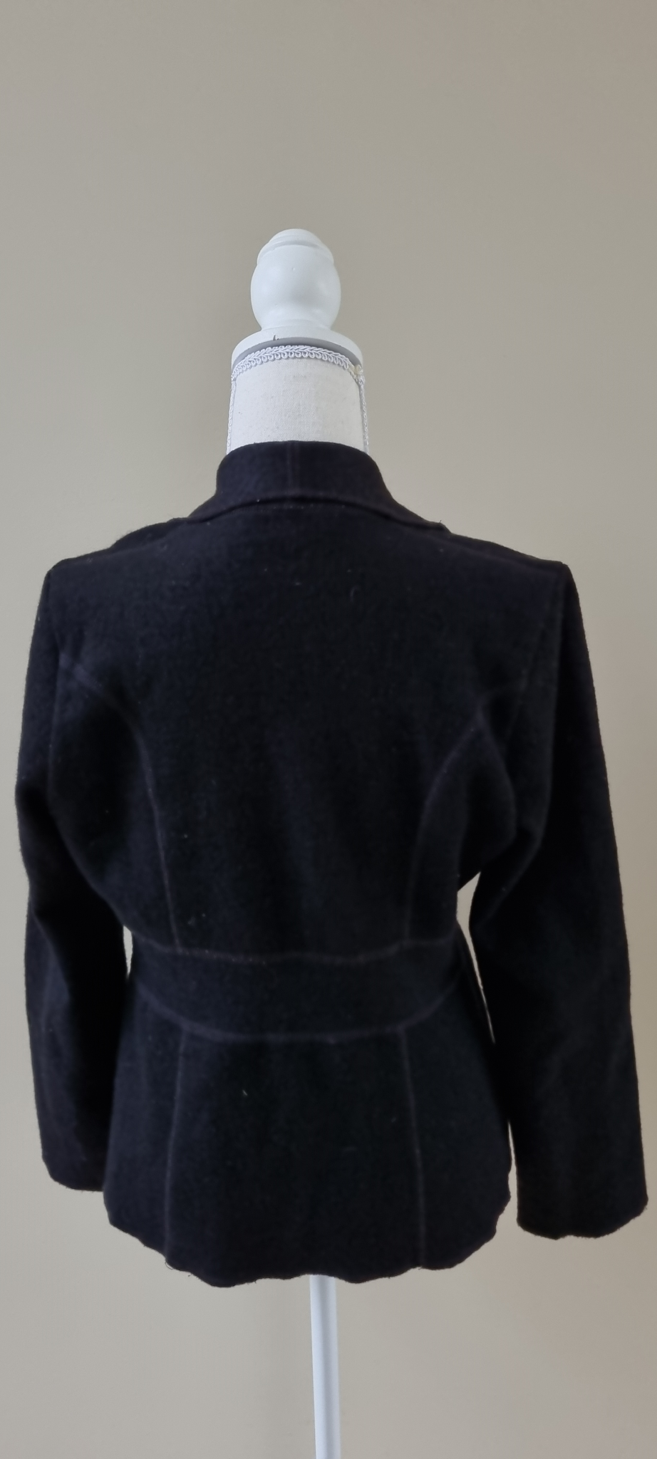 Miriam Gibson Black Wool Blend Jacket size 10, image 3