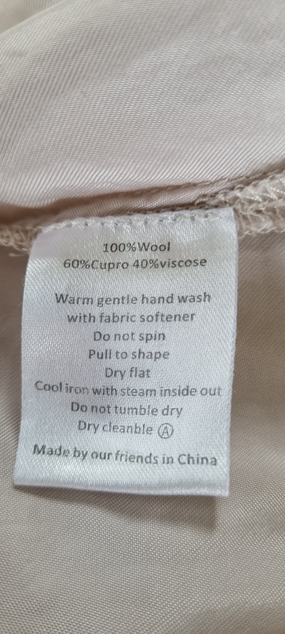 Elk Wool Sleeve Top size S, image 4