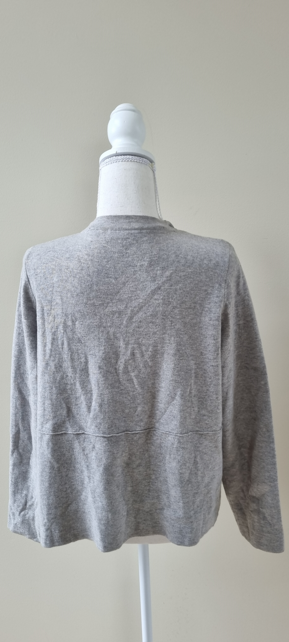 Blue Illusion Wool Blend Cardigan size 14, image 3