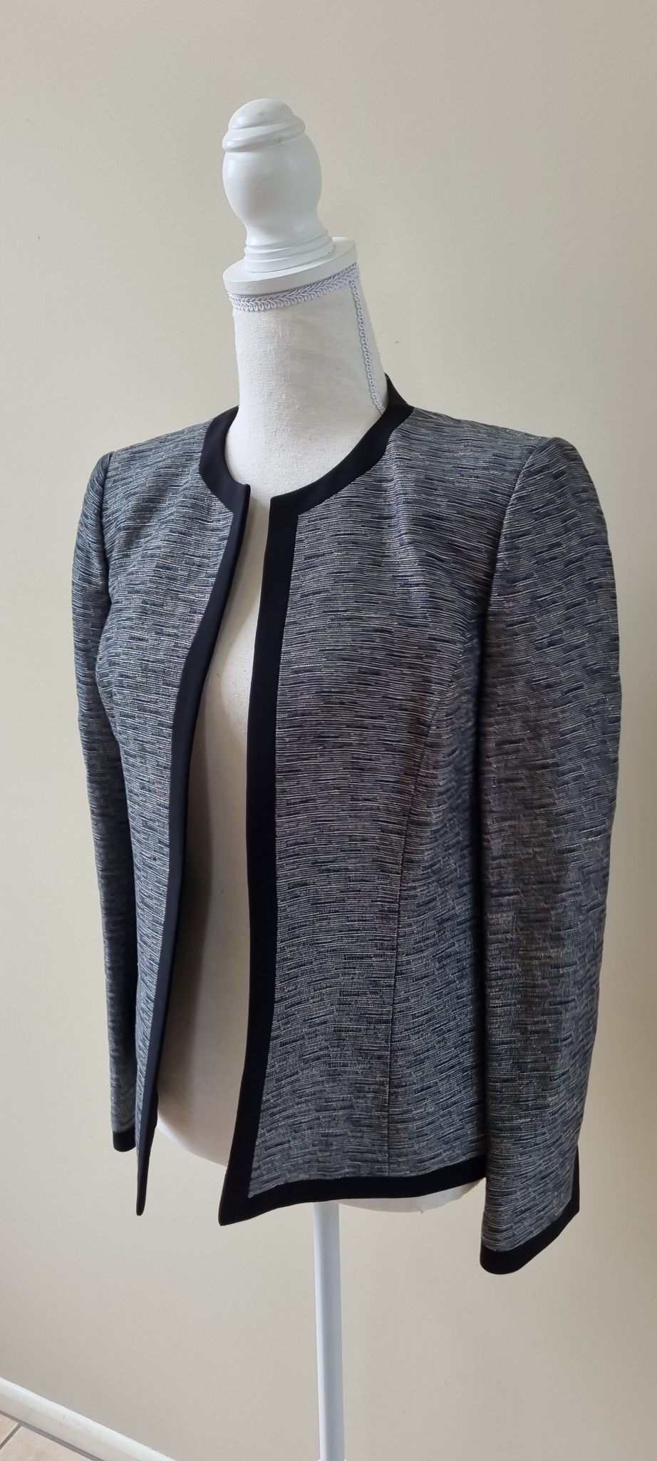 Jones New York Linen Blend Jacket Size 10, image 2