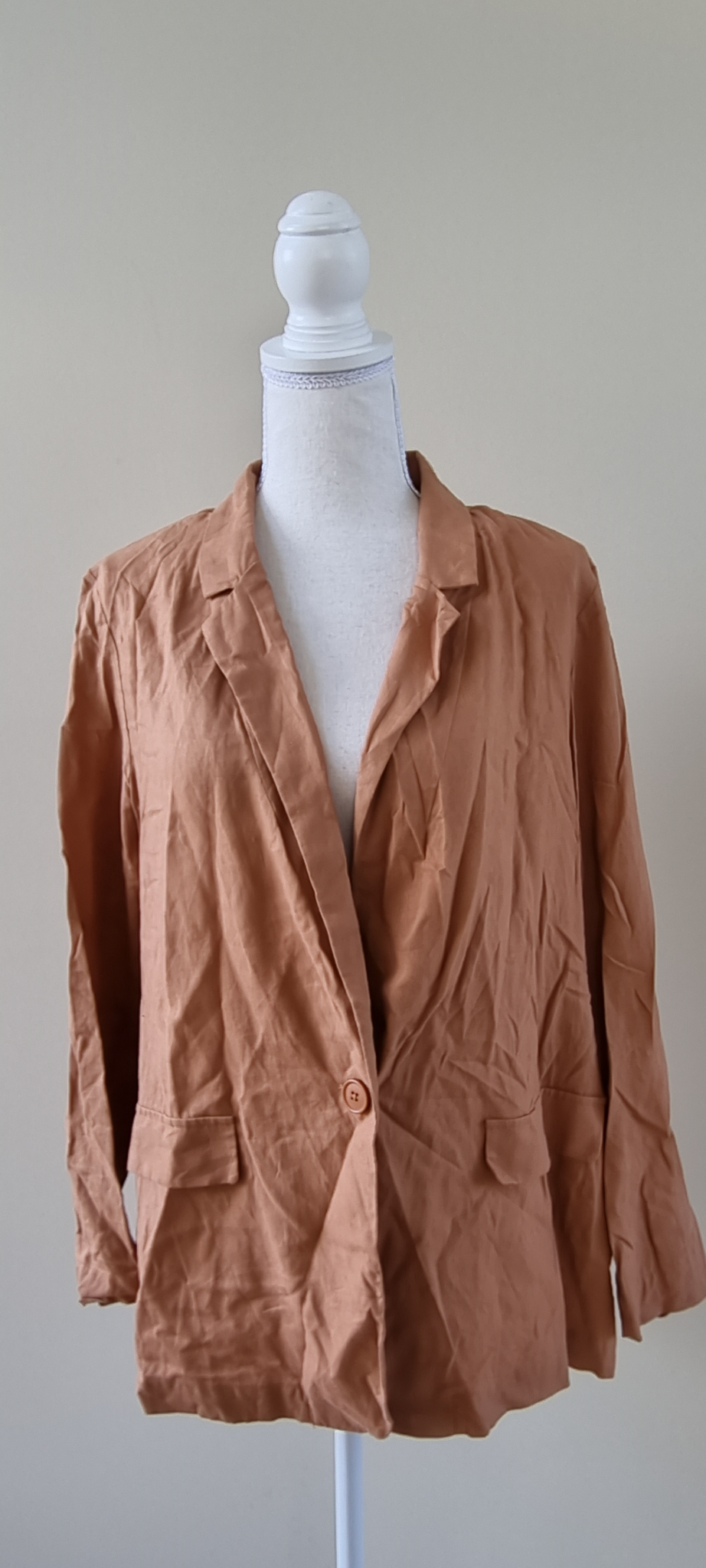 Grae Linen Blend Jacket size M / 14
